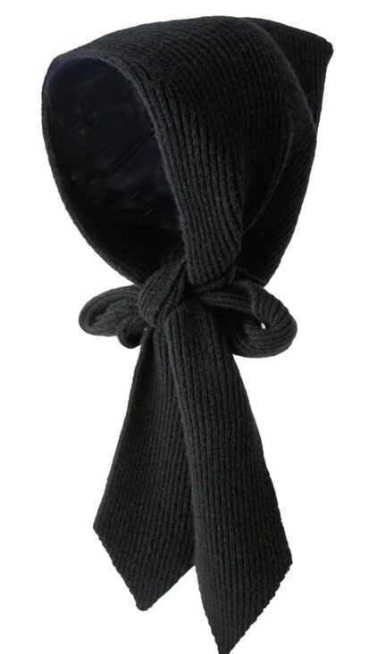 Accessories - 9655 Winter Hats Warm Knit Hats Balaclava Wool Hooded Scarf Hat Collars